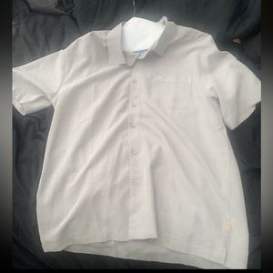 Quicksilver Waterman XL Grey Button Up